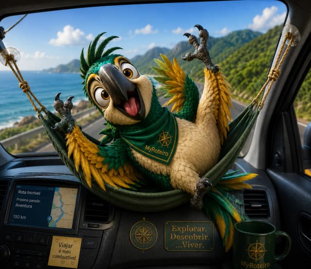 Bora relaxado, mascote myroteiro